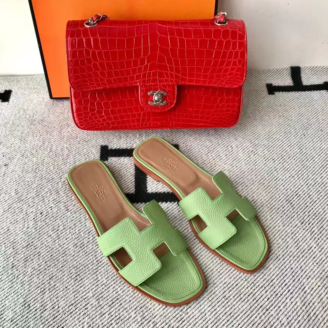 에르메스 올수공 오란 슬리퍼 샌들 토고 19